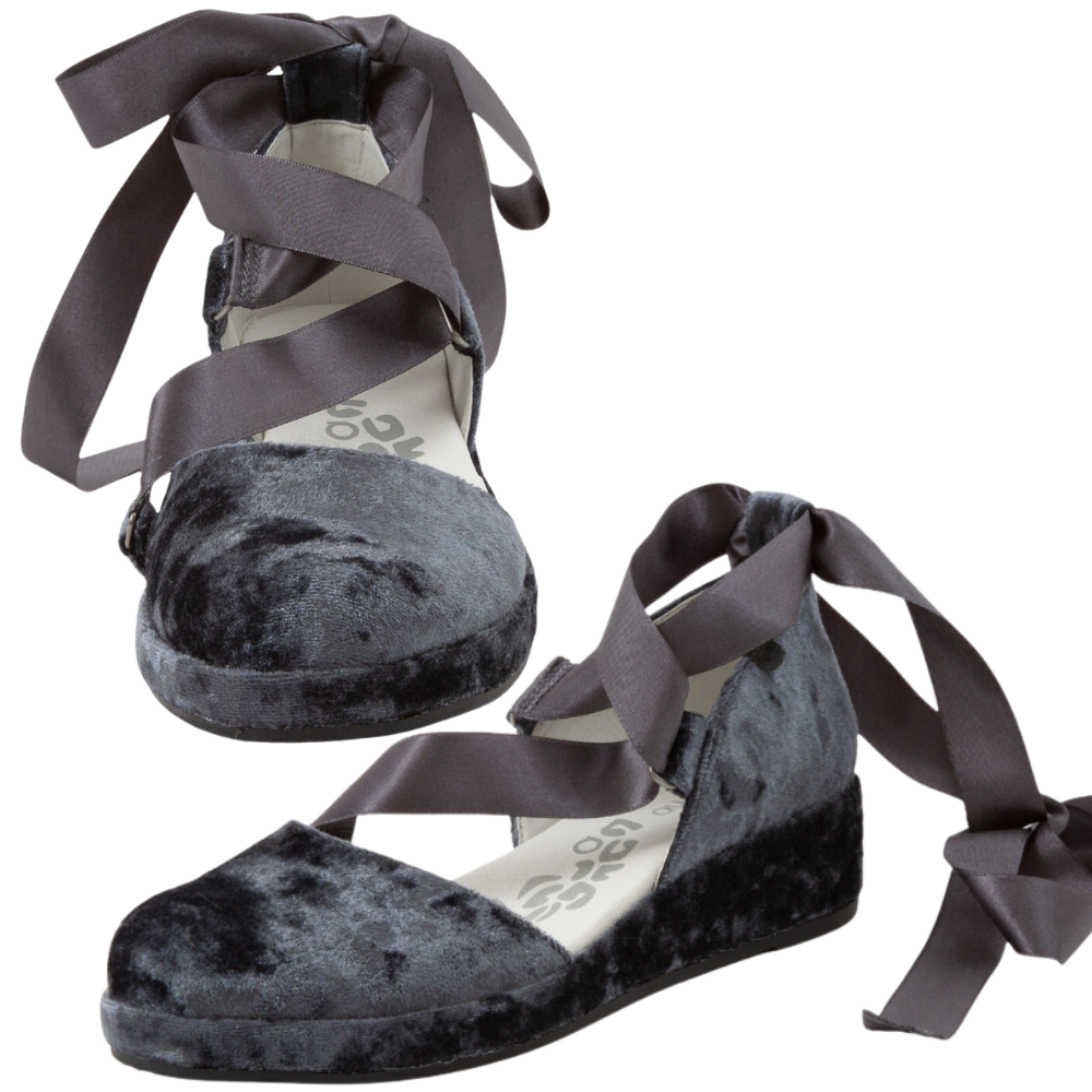 QUADSis Elaine Ballerinas Dusty Grey