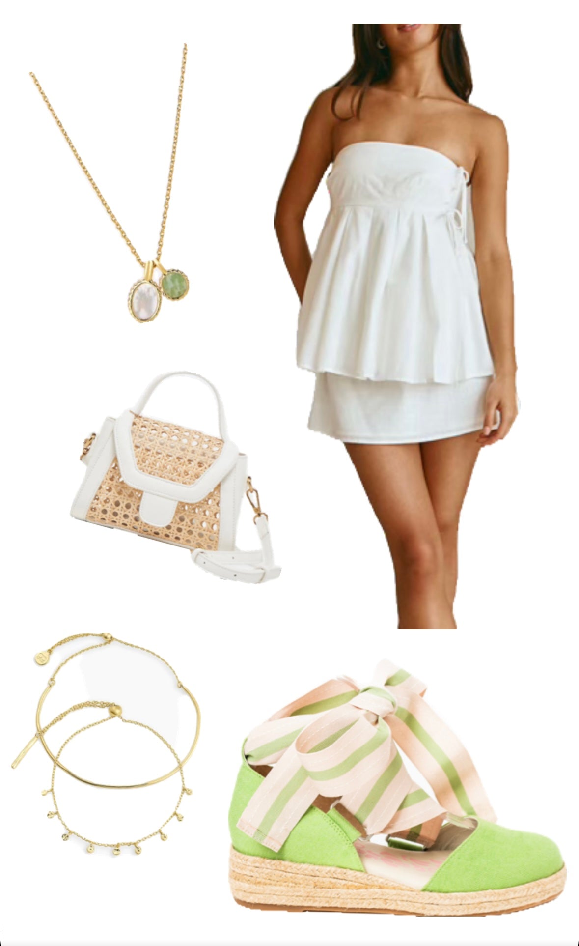 QUADSis Elaine Too Espadrille Wedge Green Apple Pinterest summer and spring outfit vision board. Comfortable, sustainable, low heel wedge with adjustable grosgrain ribbon and jute wrap. Canvas.