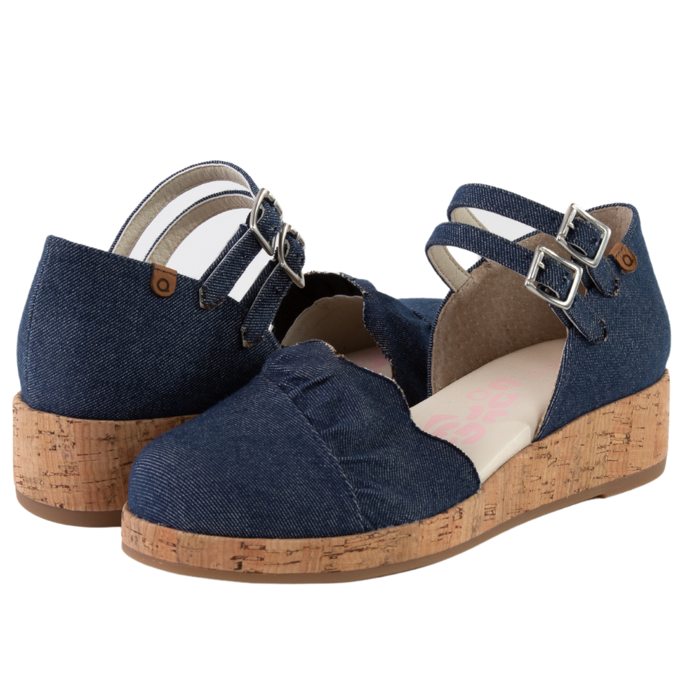 QUADSis Elizabeth Mary Janes Denim