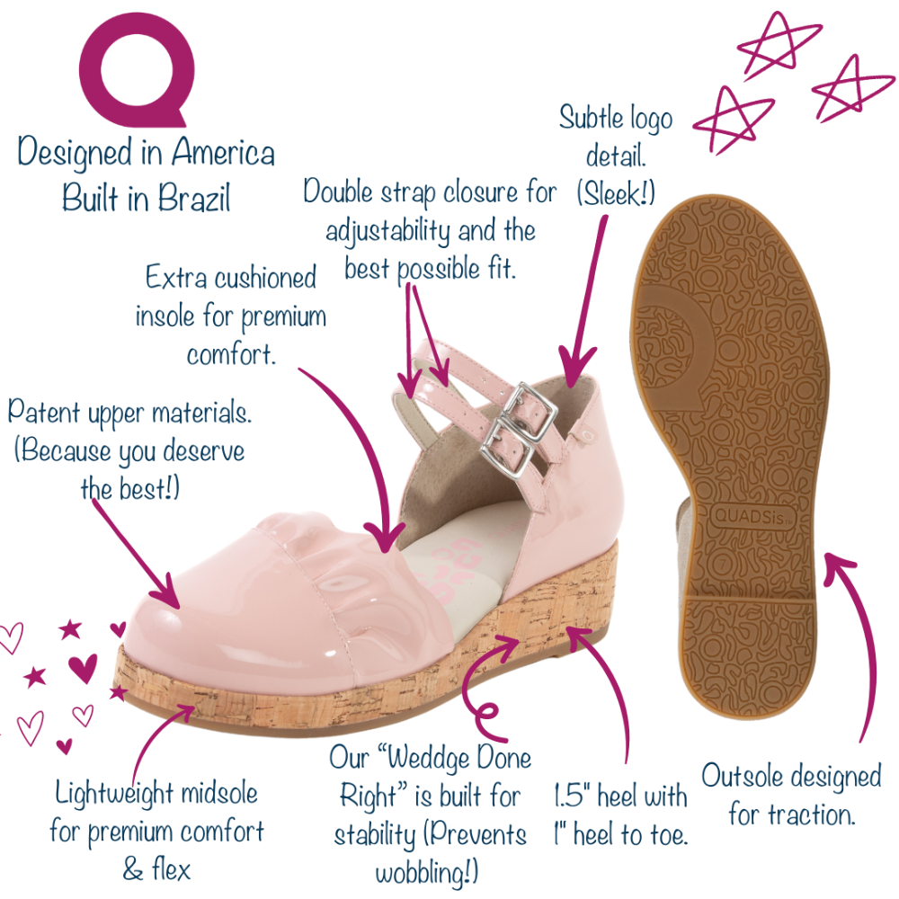 QUADSis Elizabeth Mary Janes Bubble Gum Diagram