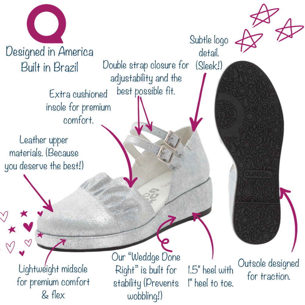 QUADSis Elizabeth Mary Janes Silver Diagram