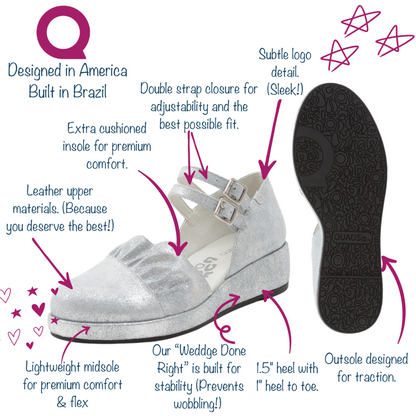 QUADSis Elizabeth Mary Janes Silver Diagram