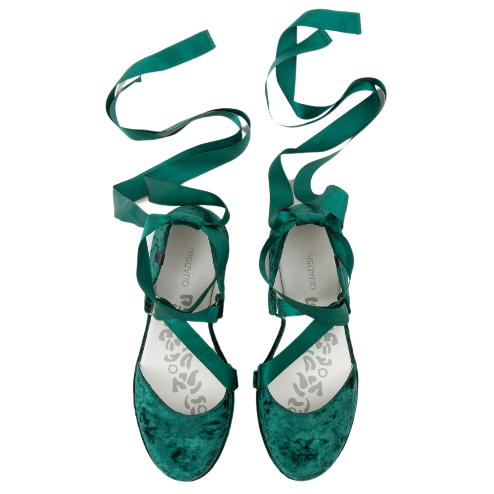 QUADSis Elaine Ballerinas Pine