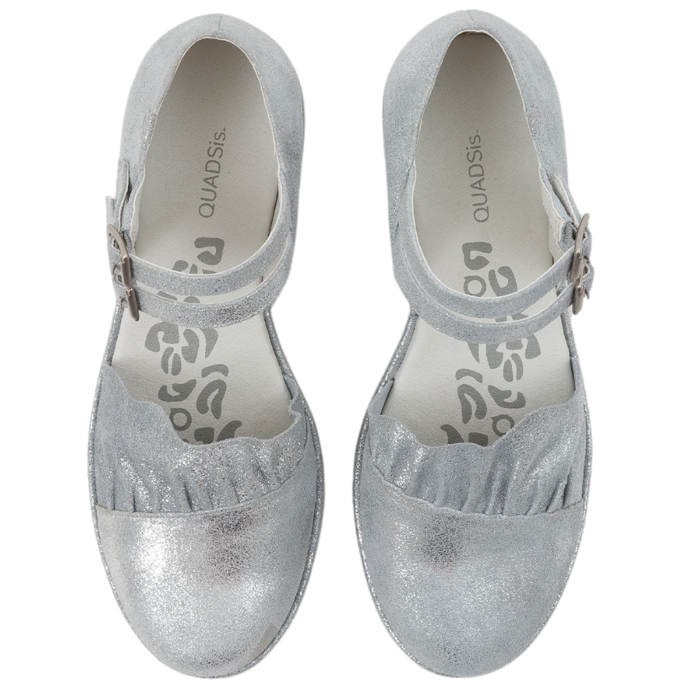 QUADSis Elizabeth Mary Janes Silver