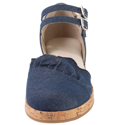 QUADSis Elizabeth Mary Janes Denim