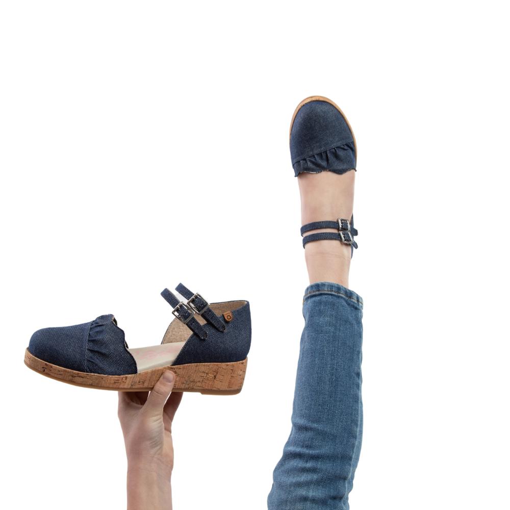 QUADSis Elizabeth Mary Janes Denim