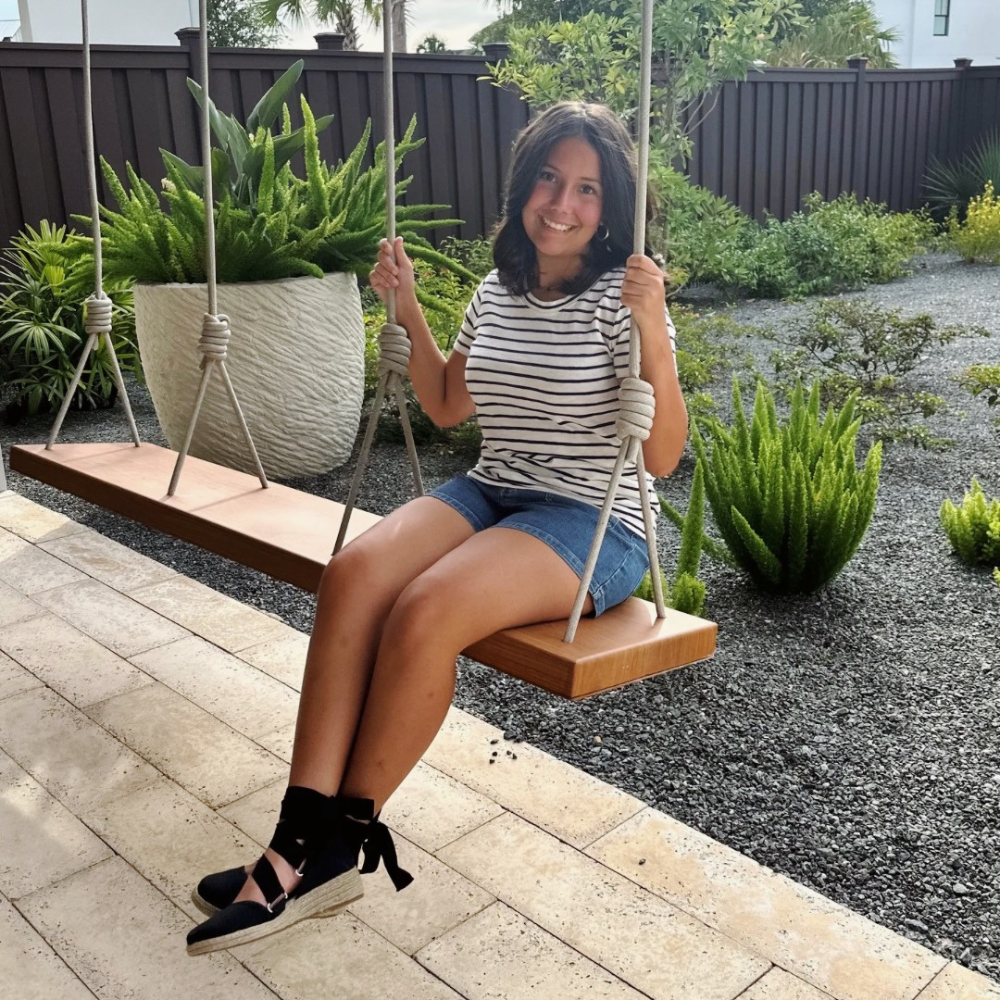 QUADSis Elaine Too Espadrille Wedge. Comfortable, sustainable, low heel wedge with adjustable grosgrain ribbon and jute wrap. Canvas. Chambray, Green Apple, Black, Sand and Pink.