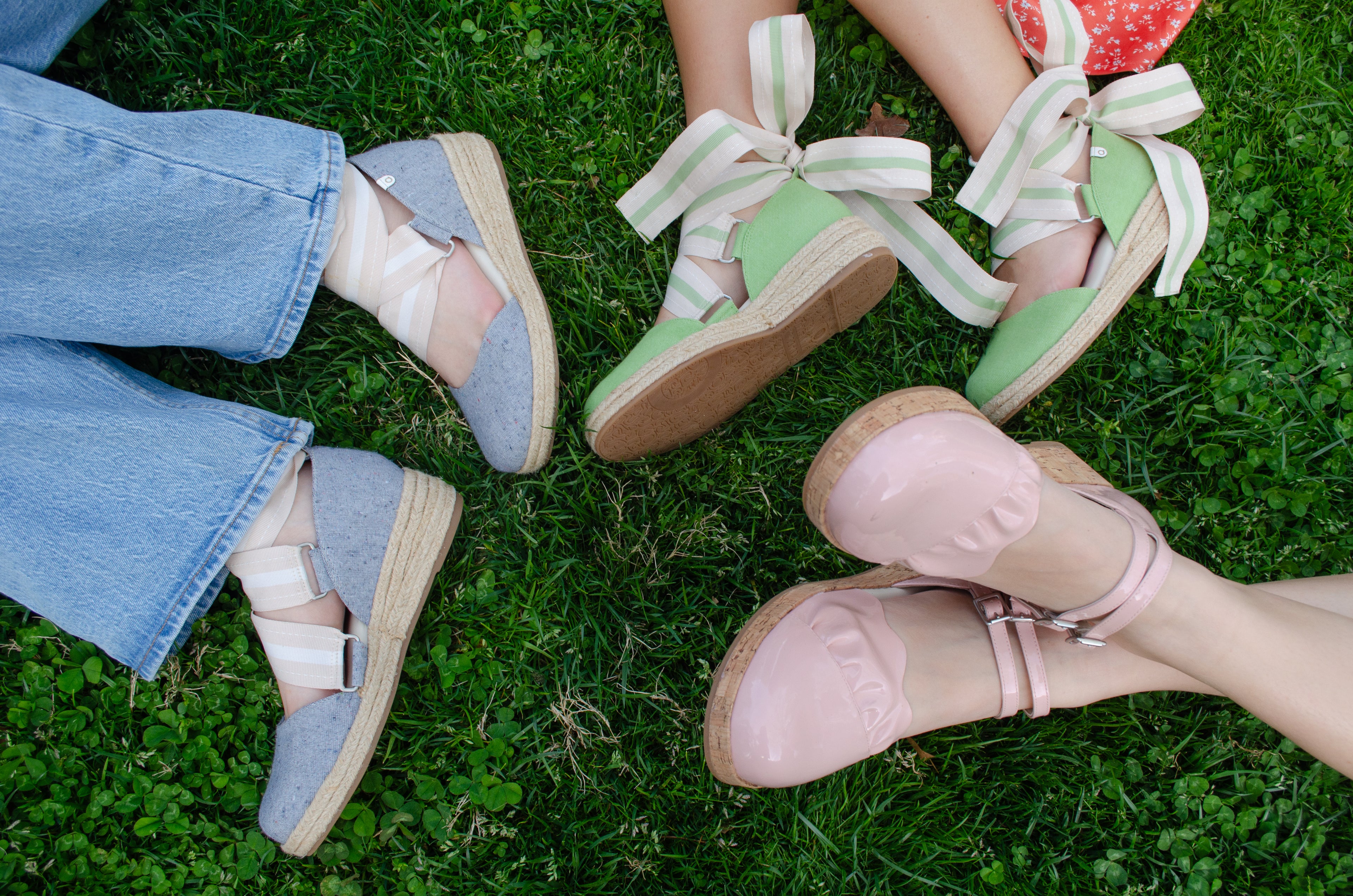 Spring 2025 QUADSis Shoot QUADSis Elaine Too Espadrille Wedge 
